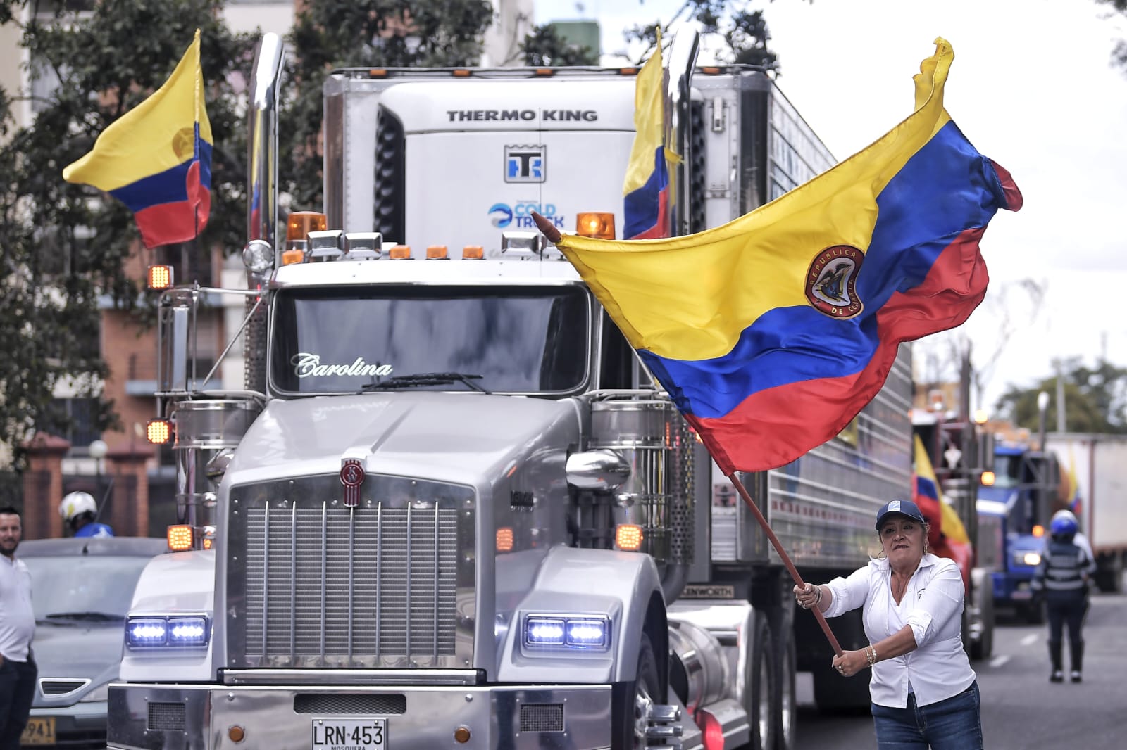 Marchas por alza en combustibles: así va la movilidad para quienes regresan a casa