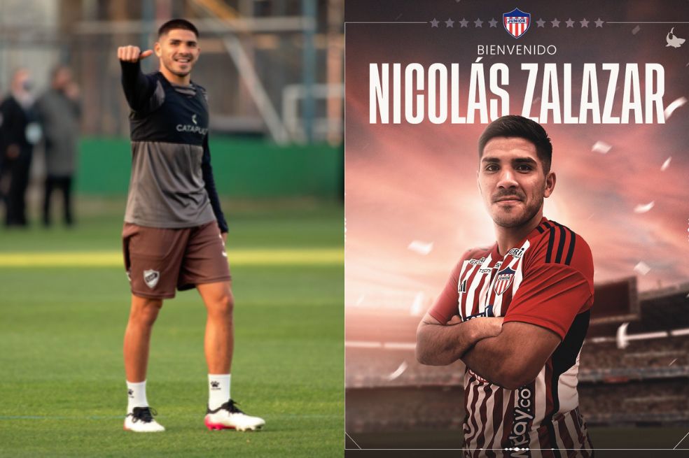 Nicolás Zalazar, nuevo jugador de Junior de Barranquilla.