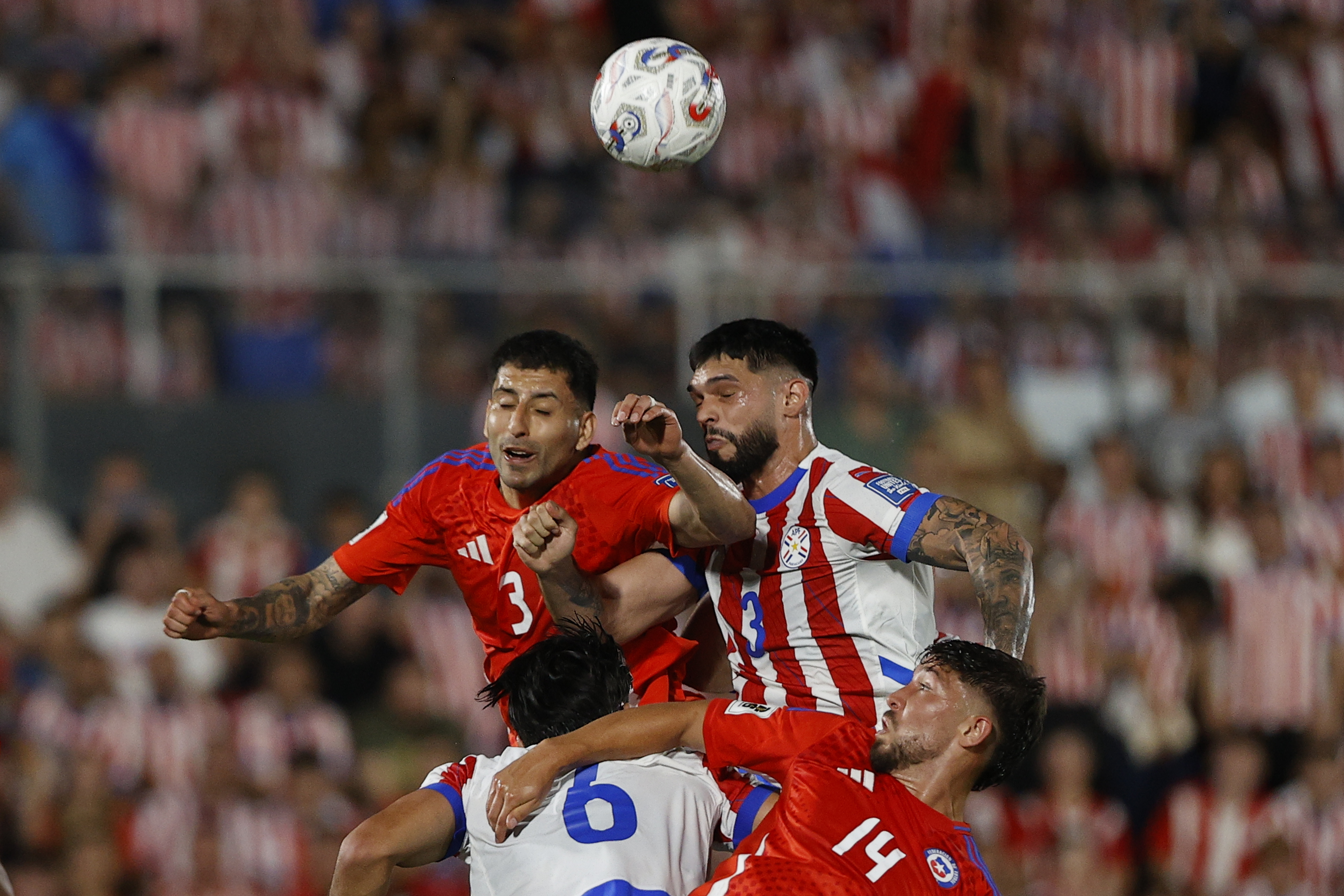Paraguay, próximo rival de Colombia, venció a Chile y se ilusiona con el Mundial