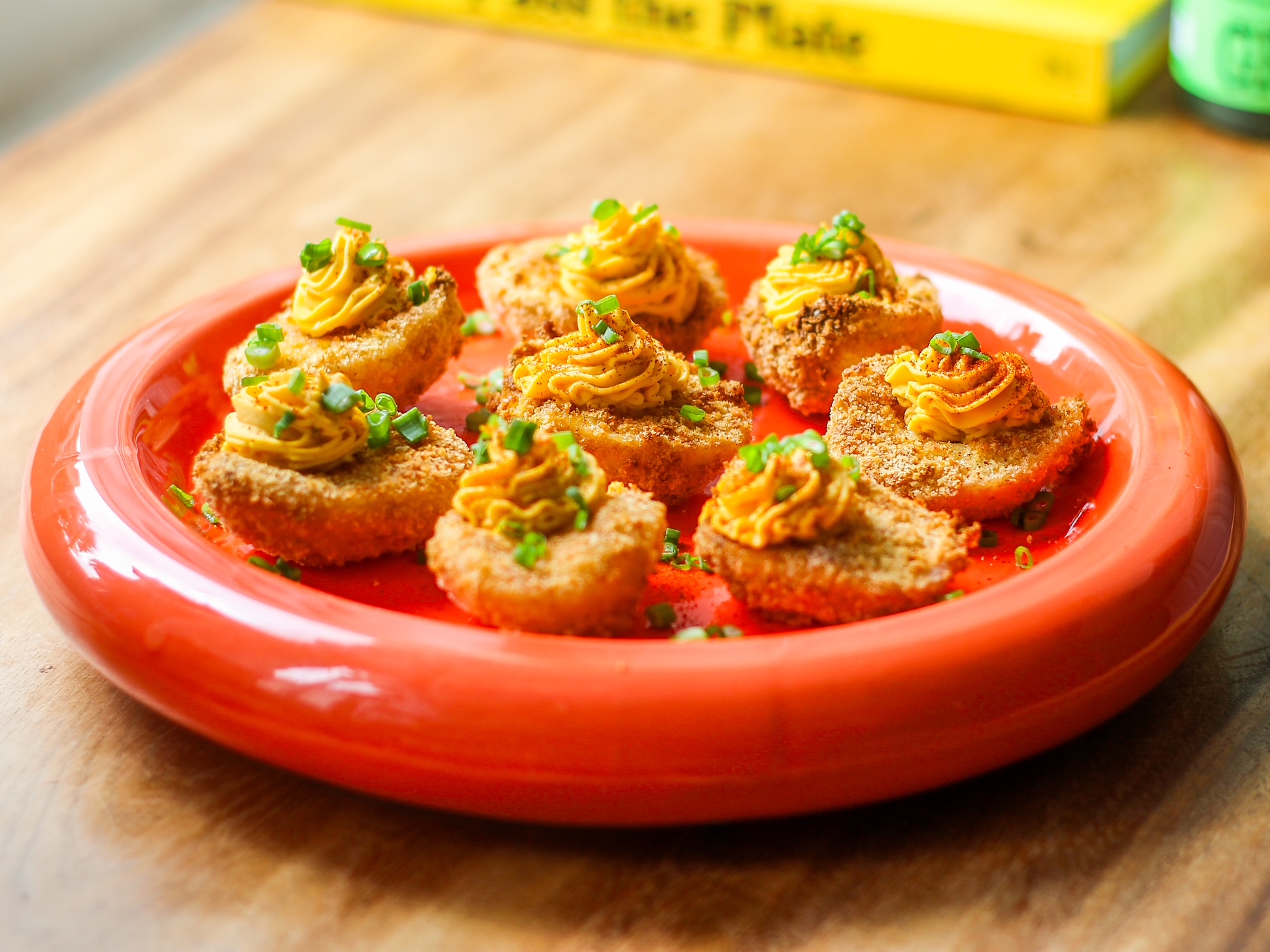 Receta: huevos endiablados crujientes