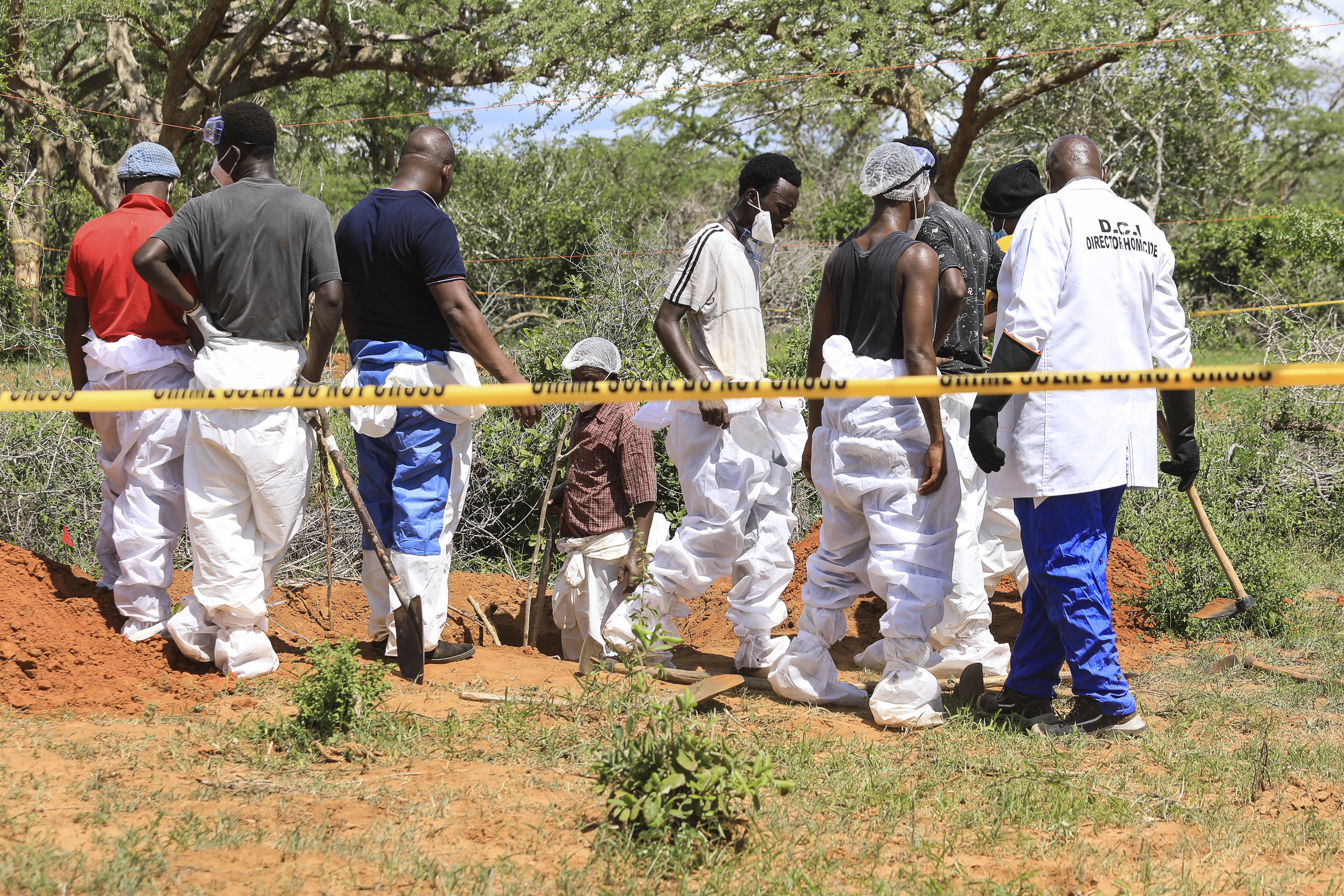 Para “seguir a Jesucristo”, 47 personas murieron de hambre en una secta en África