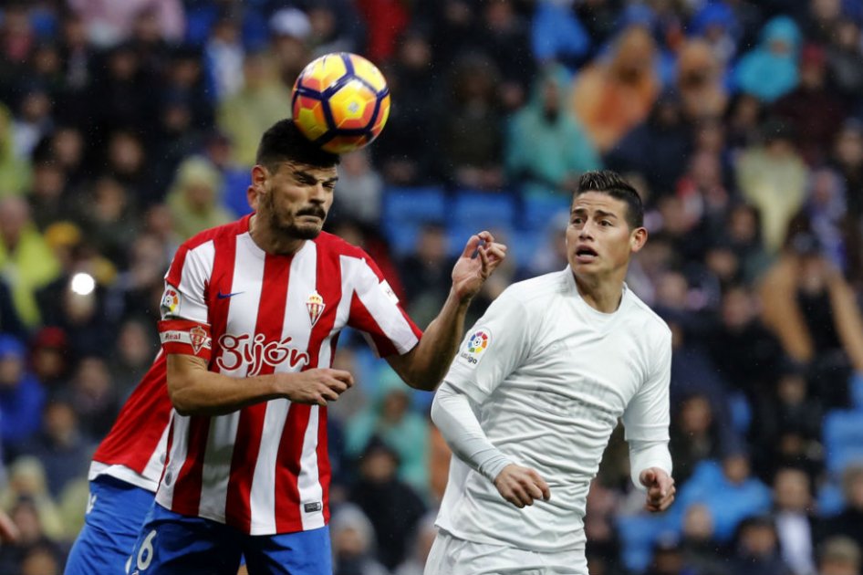 James Rodríguez, mediocampista del Real Madrid. Foto: AFP