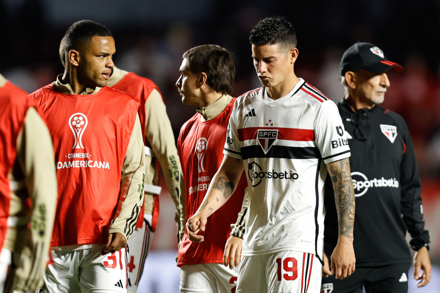 James Rodríguez falló penalti y São Paulo quedó eliminado de la Copa Sudamericana