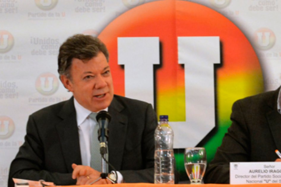 Piden que Santos acompañe a La U en sus manifestaciones electorales