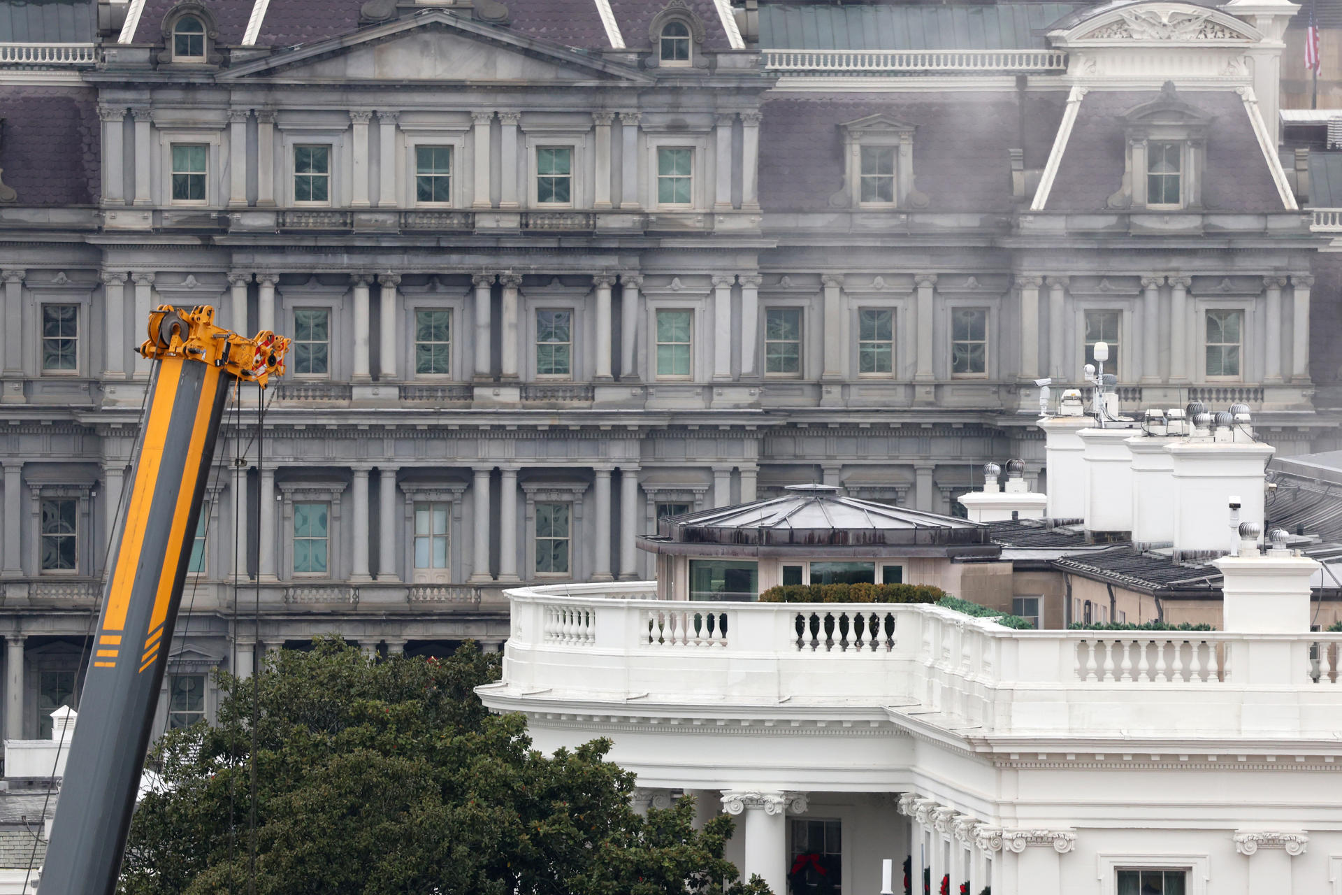 Un juez ordena paralizar las obras del salón de baile de Trump en la Casa Blanca
