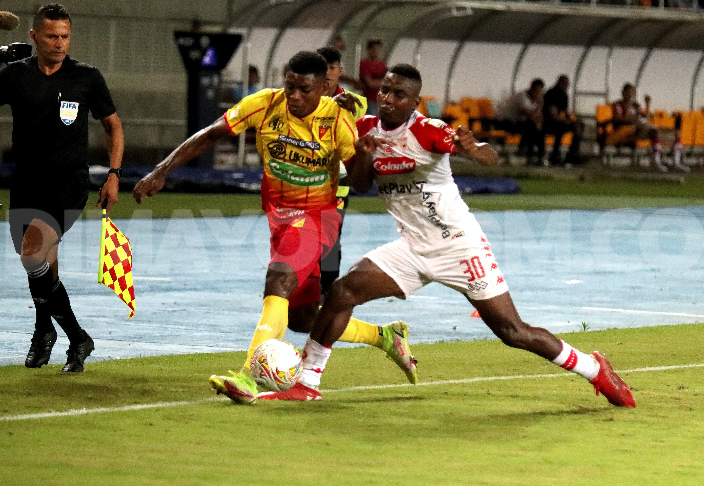 Santa Fe ganó con lo justo en Pereira y está entre los ocho primeros