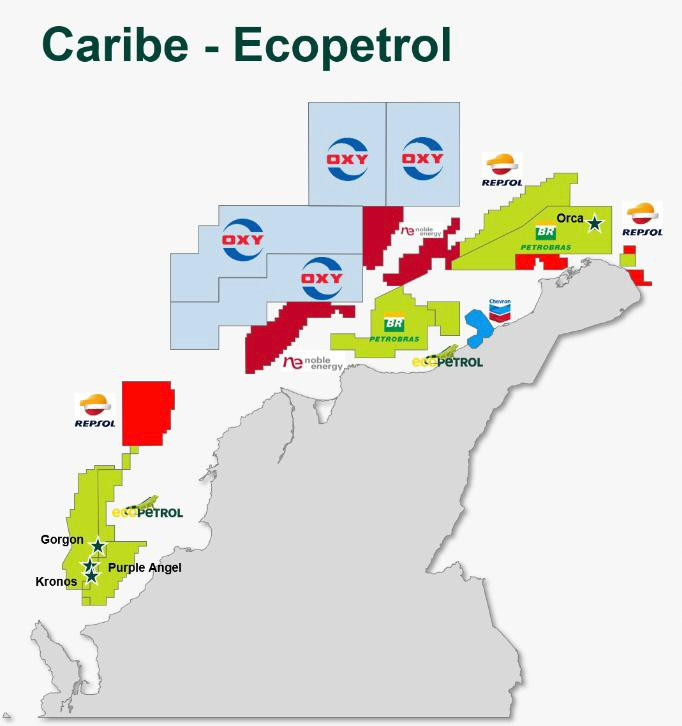 Operaciones de OXY offshore
