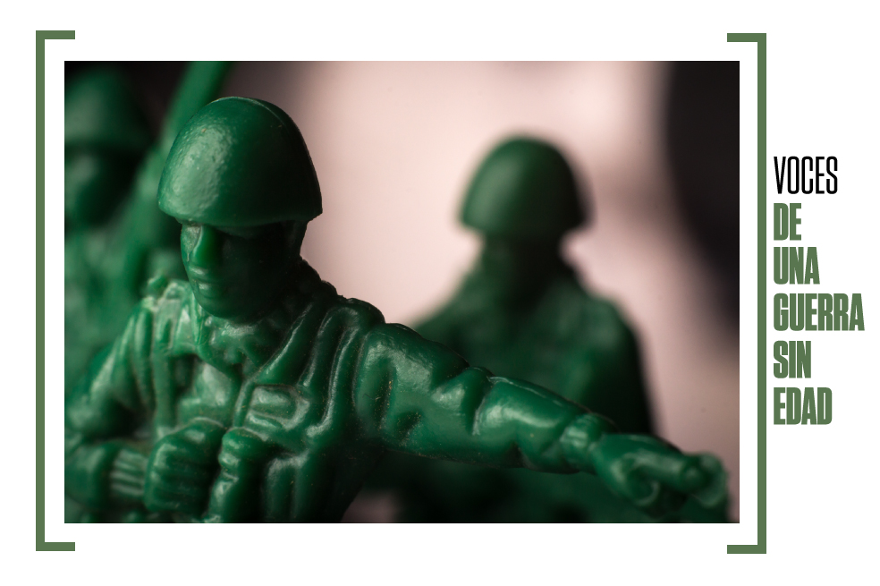 Estas han sido las tareas de los menores en la guerra
