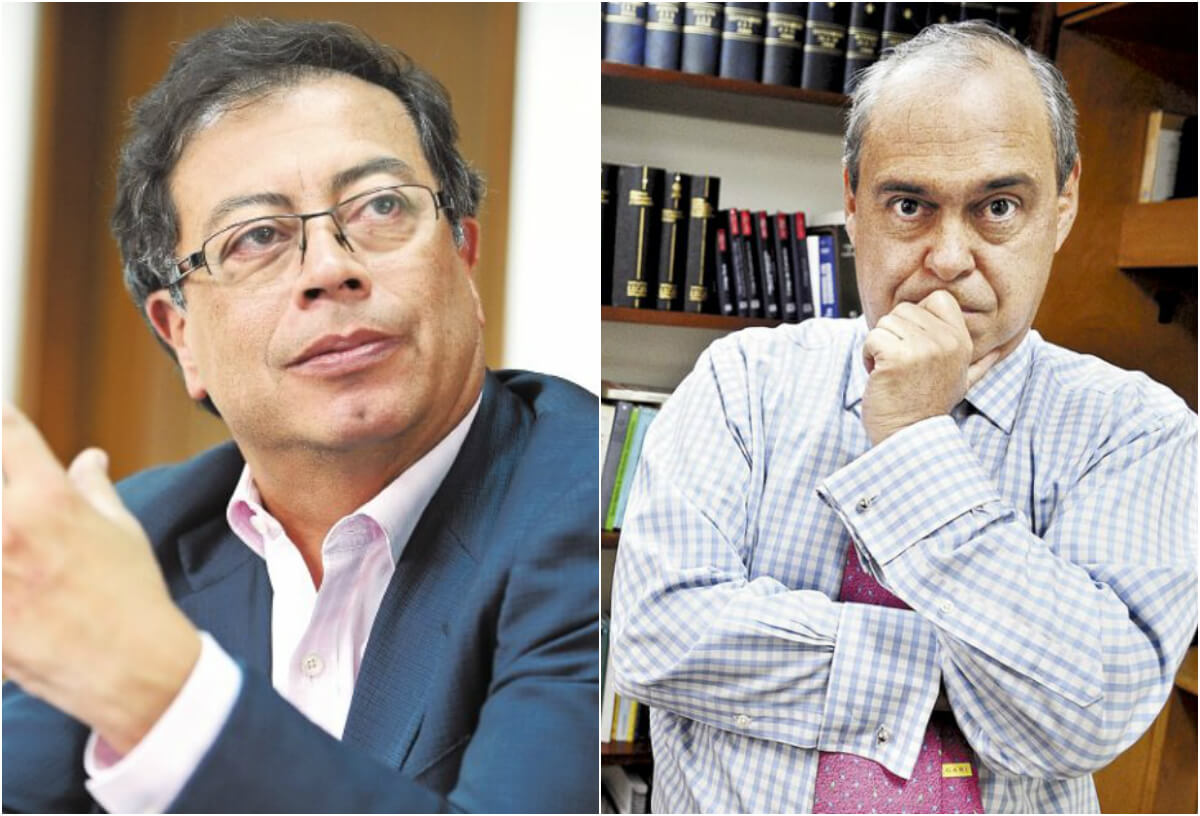 La pulla de Gustavo Petro a Camilo Gómez por viajar en primera clase