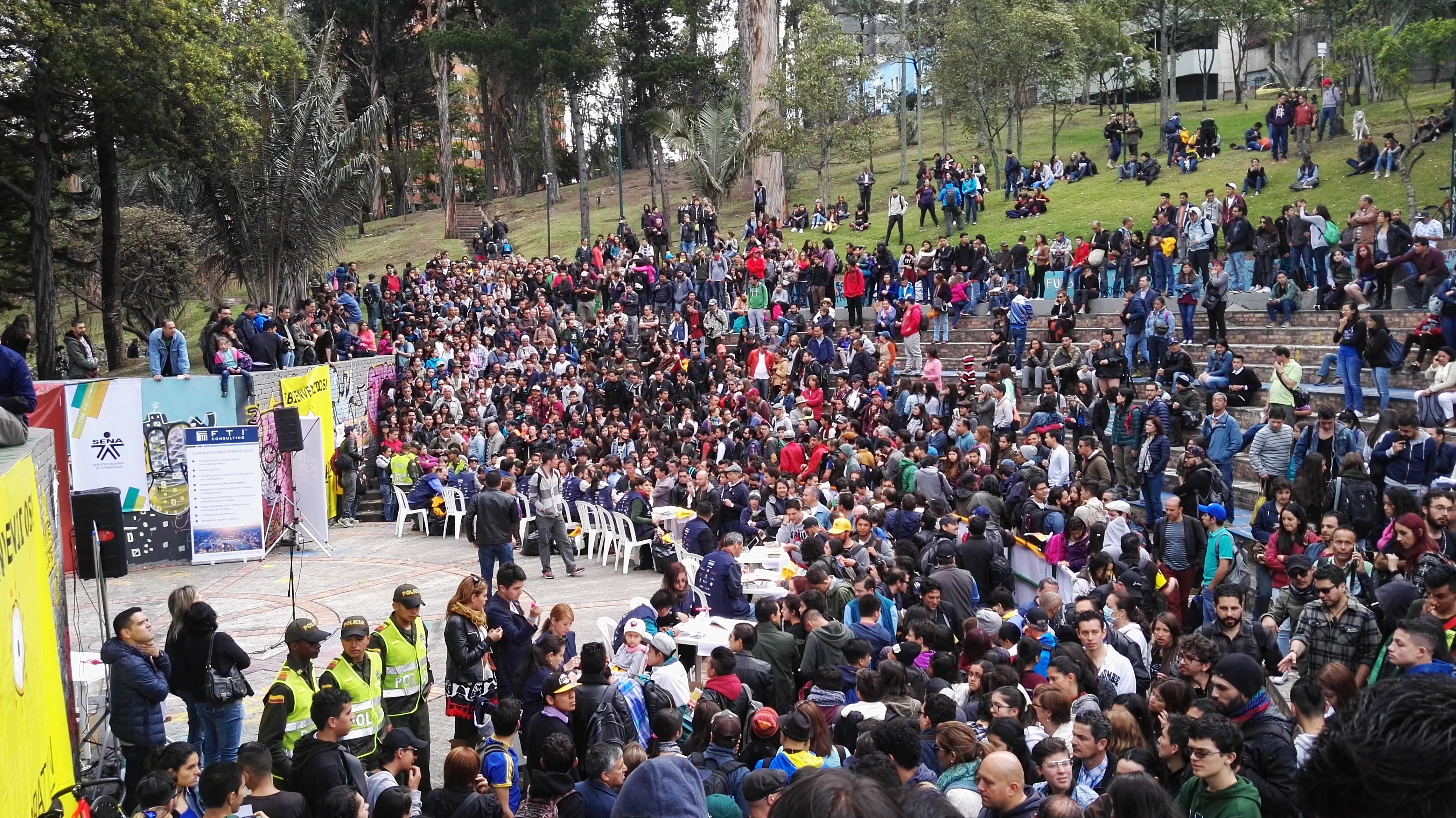 La Fotomaratón convoca a 1500 participantes de todo Colombia en cada
edición.