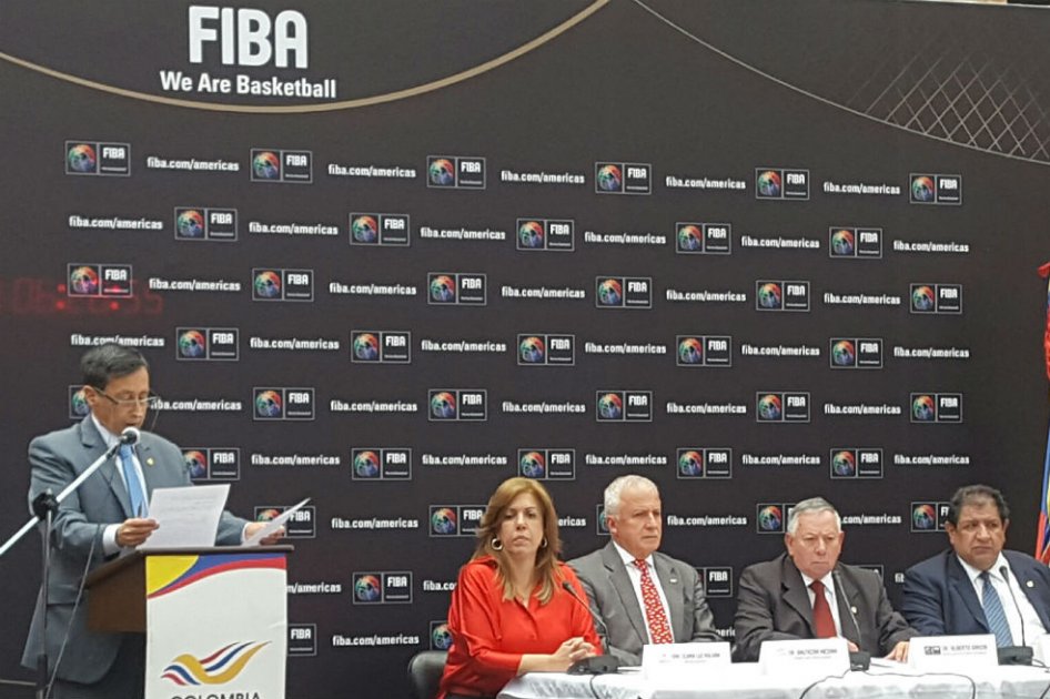 Reunión de la FIBA en Bogotá. Foto: FIBA