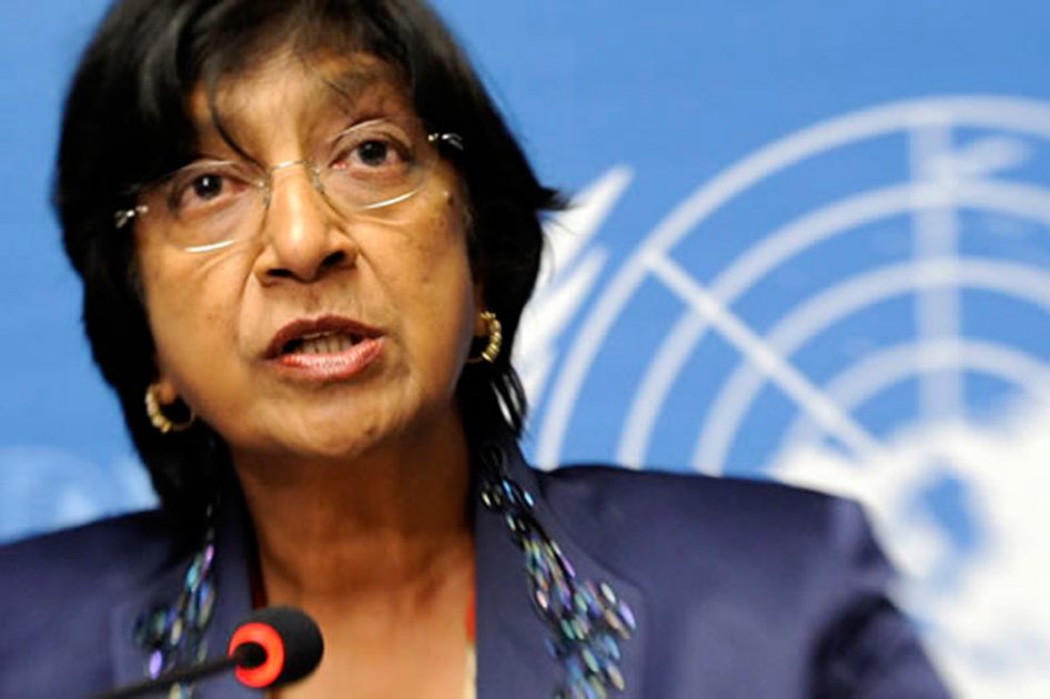 La Alta Comisionada de las Naciones Unidas para los Derechos Humanos, Navi Pillay./ AFP