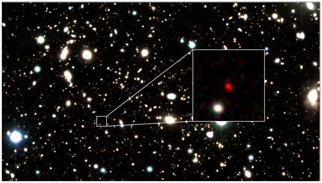 Científicos descubren la galaxia más lejana hallada hasta ahora