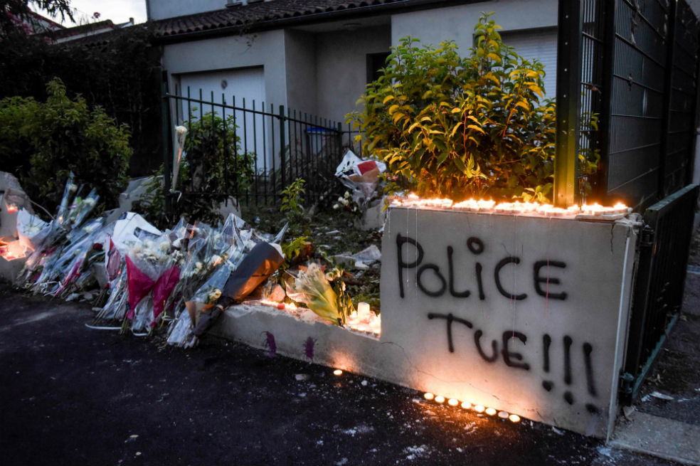 Inculpado policía que abatió de un tiro a un joven en Francia
