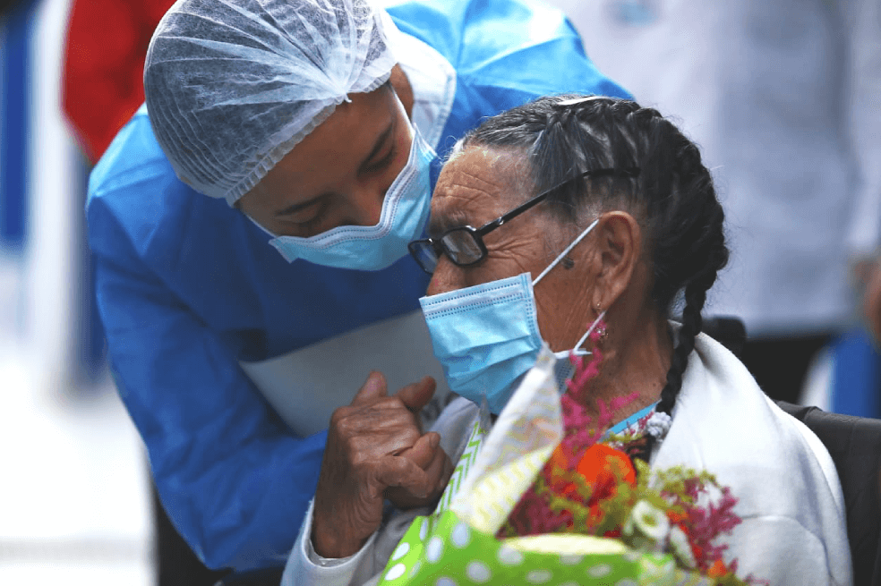 Esperanza en tiempos de pandemia: mujer de 92 años venció al Covid-19 en Suesca