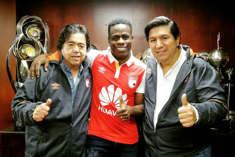 Carmelo Valencia es nuevo refuerzo de Independiente Santa Fe