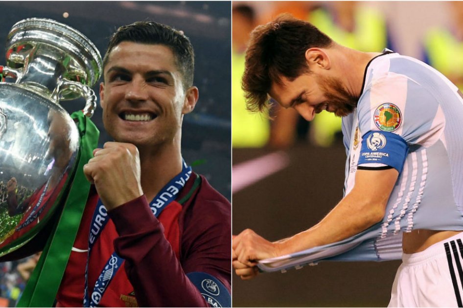 Ronaldo y Messi, las dos caras de la moneda
