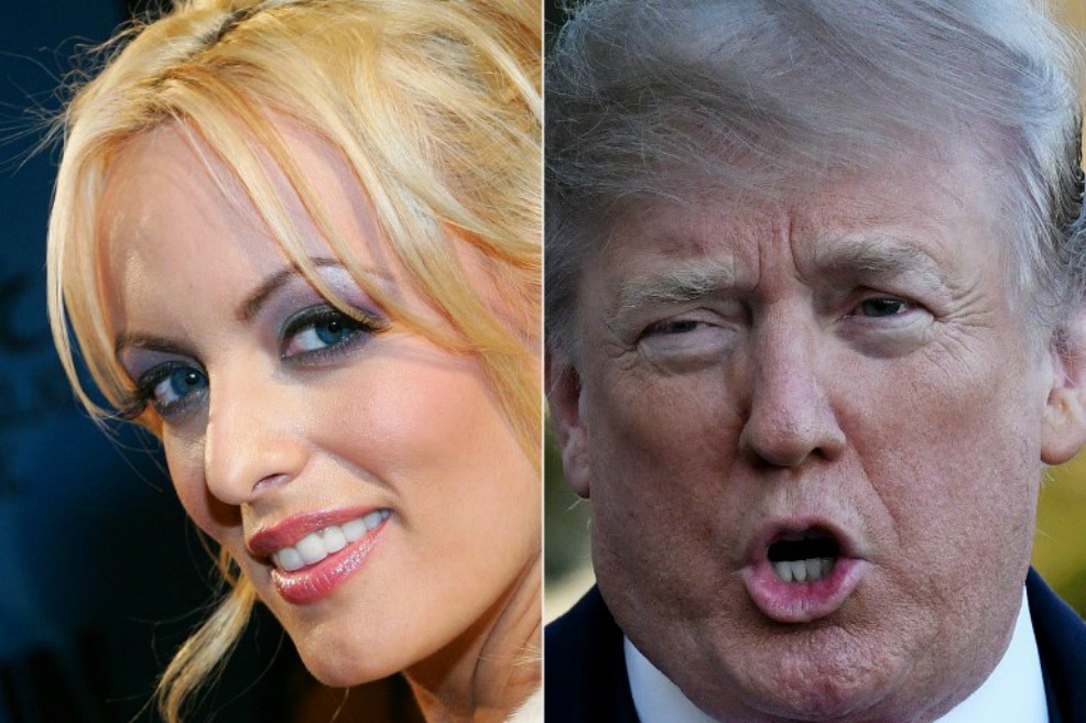 Actriz porno dice que fue amenazada para callar sobre presunta aventura con Trump