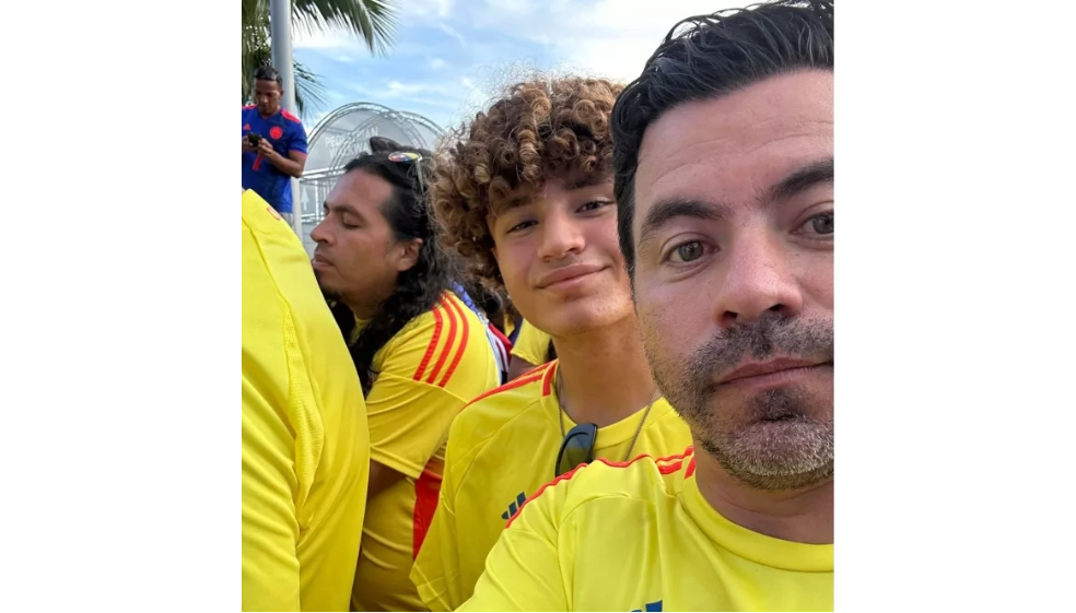 Piter Albeiro y su hijo vivieron momentos de pánico en la final de Colombia y Argentina