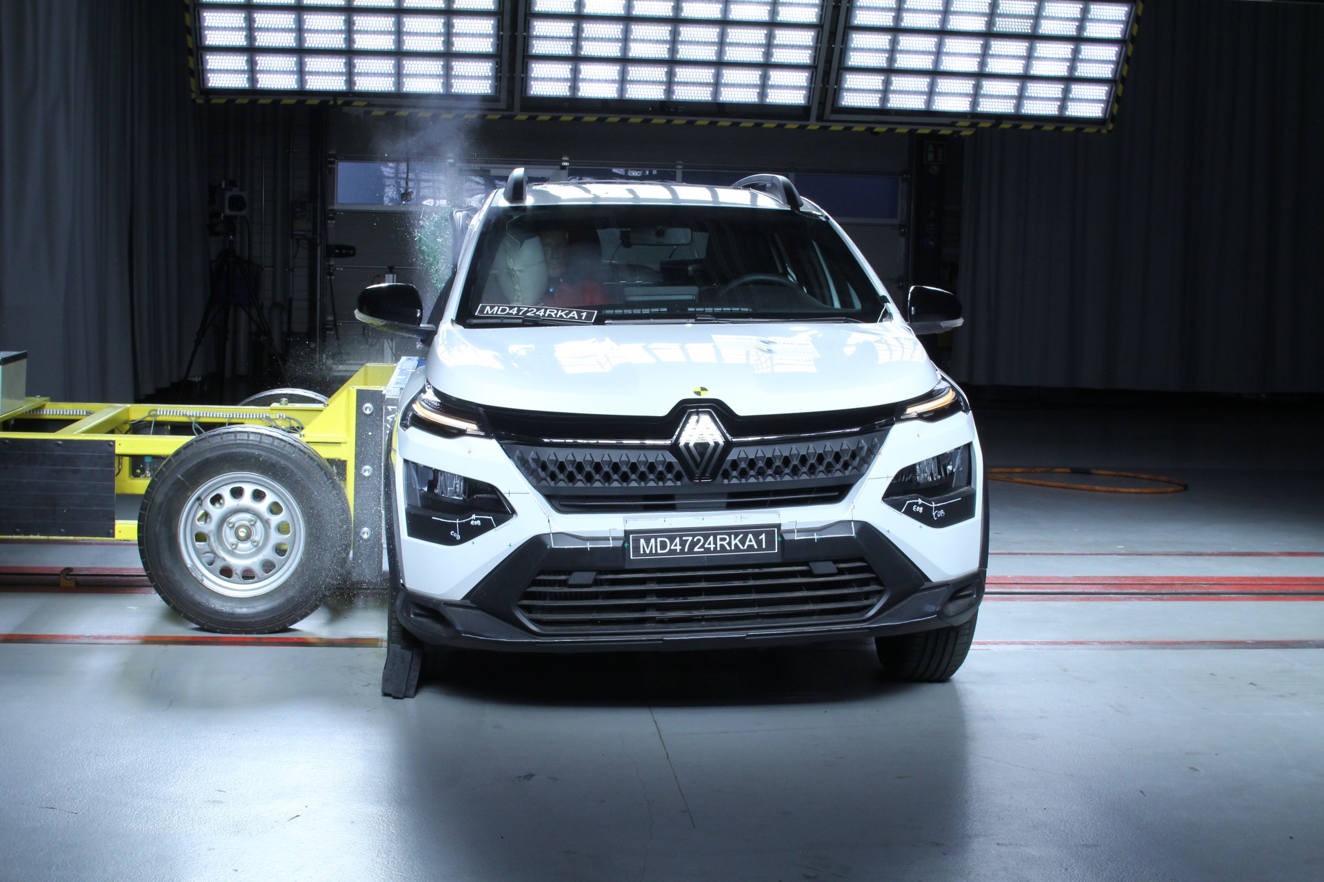 Renault Kardian obtuvo cinco estrellas en pruebas de seguridad de Latin Ncap