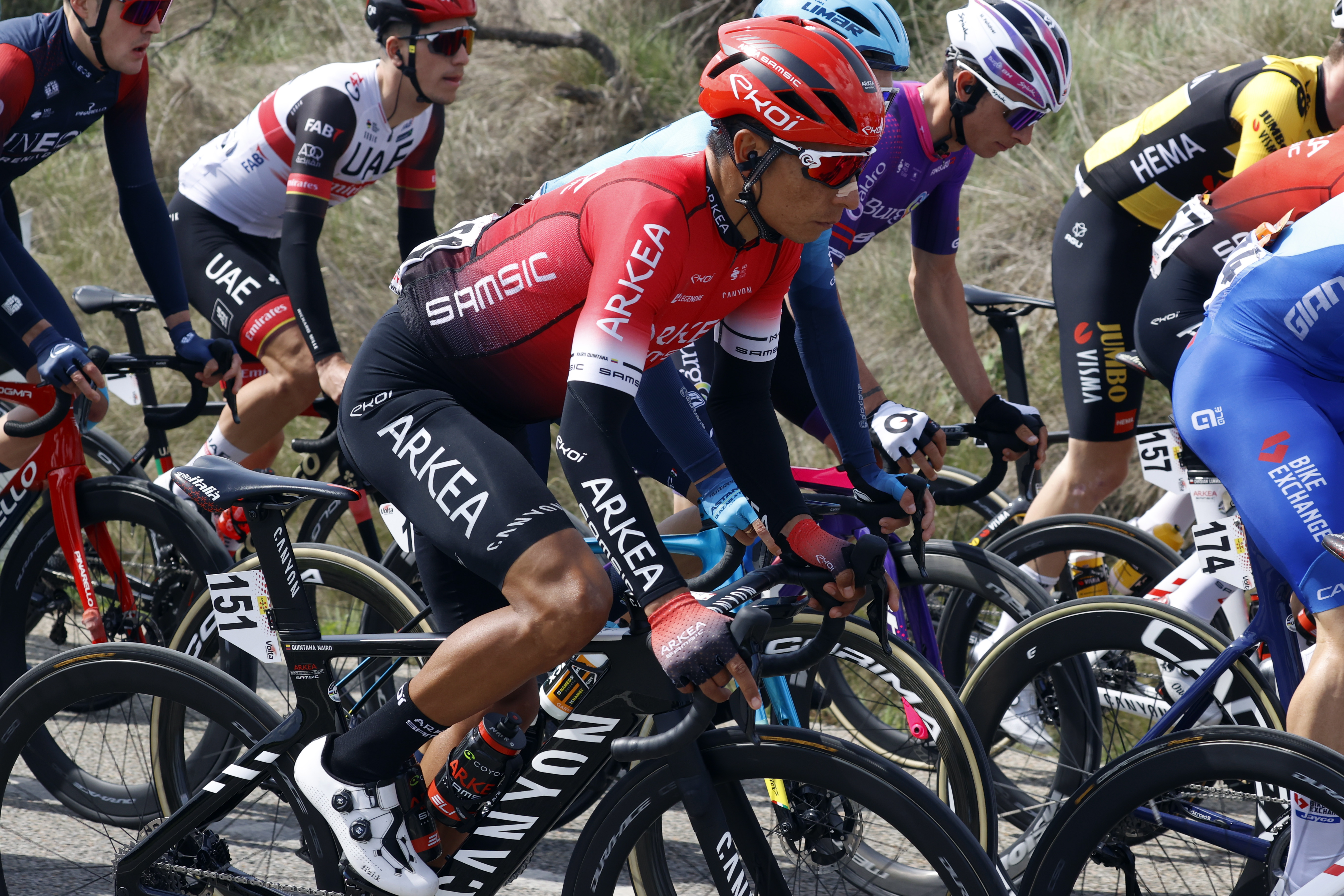Nairo Quintana se metió al podio de la Vuelta a Cataluña