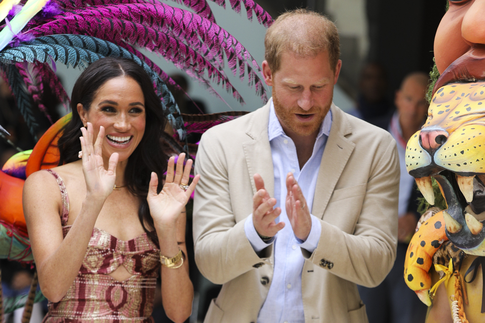 LOS DUQUES DE SUSSEX PRIMER DÍA DE SU VISITA OFICIAL A COLOMBIA