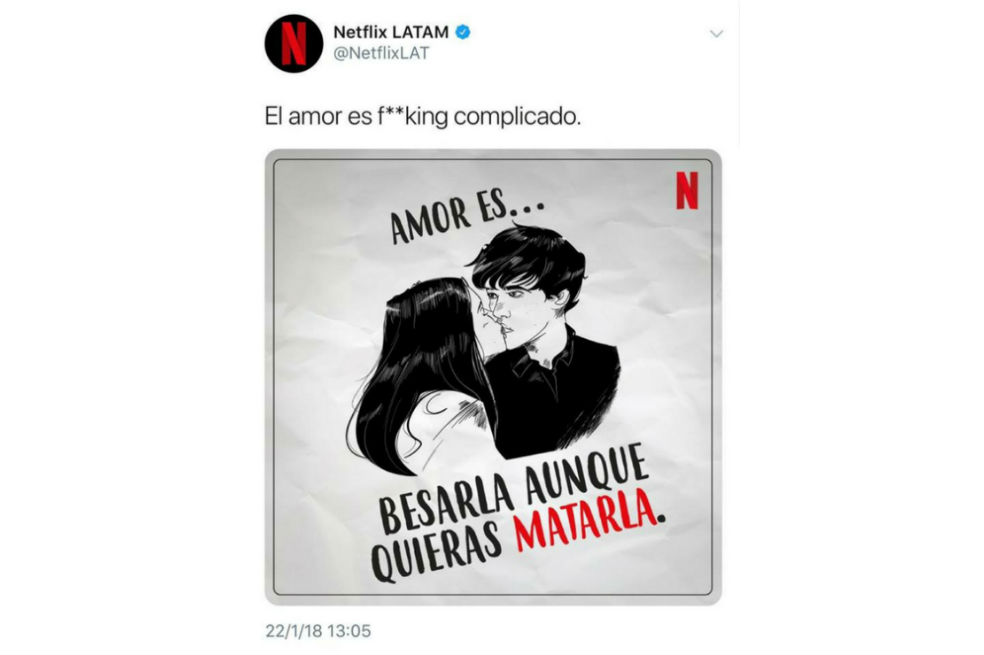 La ola de críticas que recibió un anuncio de Netflix por incitar a la violencia de género