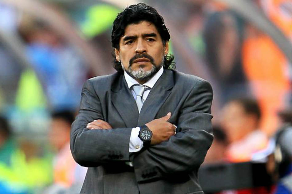«Cuando se vaya Rafa Benítez me gustaría entrenar al Nápoles»: Maradona