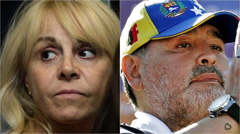 “A Maradona lo tenía secuestrado su abogado”: Claudia Villafañe