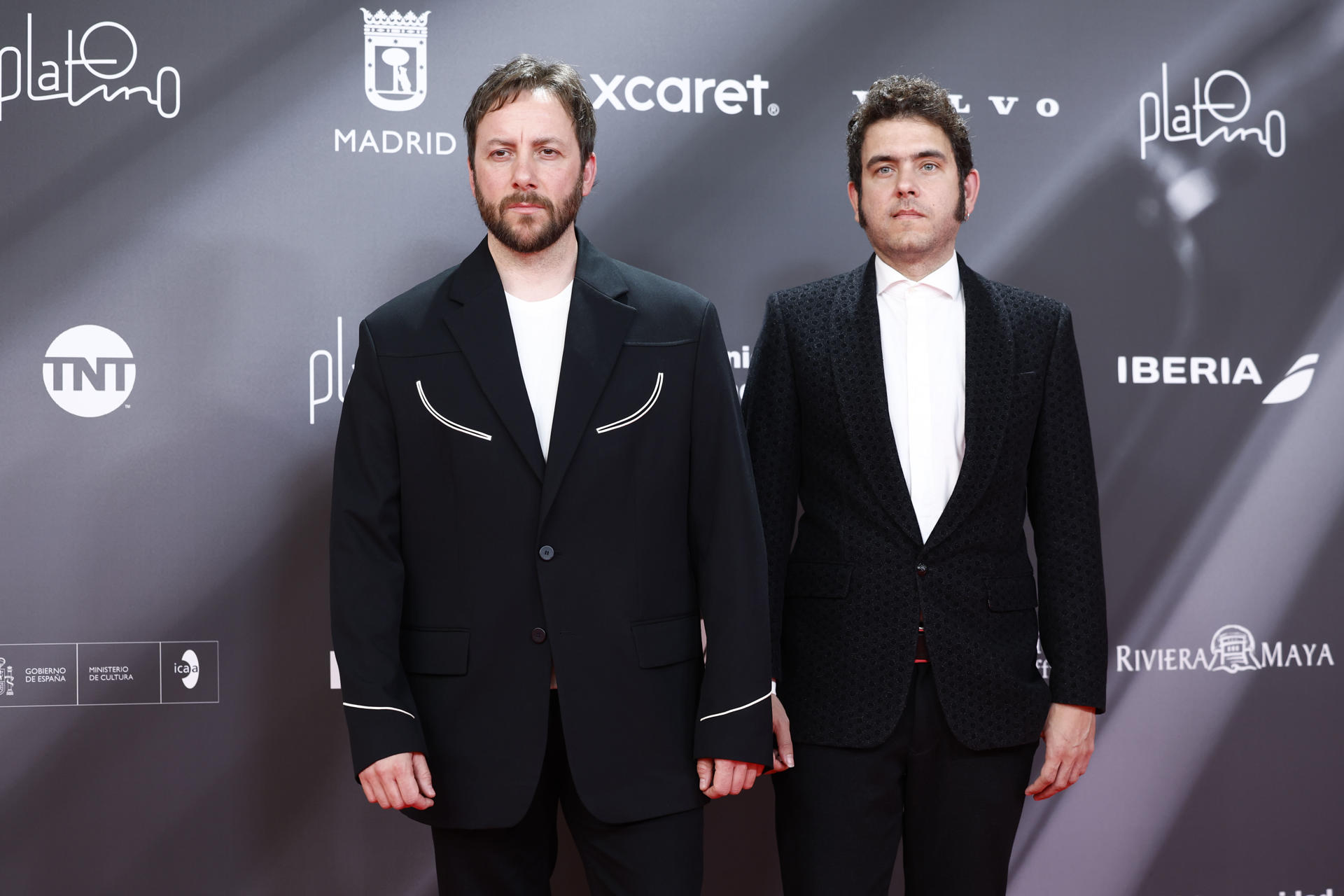 MADRID, 27/04/2025.- E equipo de la película española "La estrella azul" posa en el photocall previo a la entrega de los Premios Platino, este domingo en IFEMA, en Madrid. EFE/ Daniel González