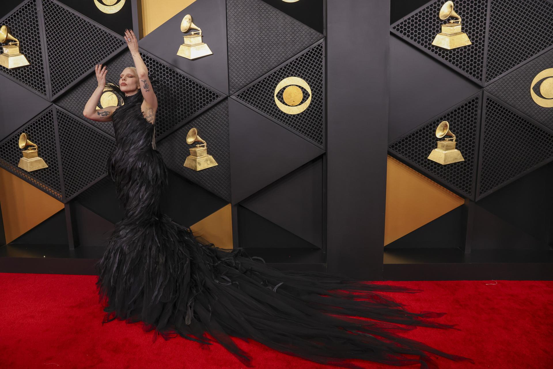 LOS ANGELES (United States), 02/02/2026.- US singer Lady Gaga attends the red carpet for the 68th annual Grammy Awards ceremony at Crypto.com Arena in Los Angeles, California, USA, 01 February 2026. EFE/EPA/JILL CONNELLY