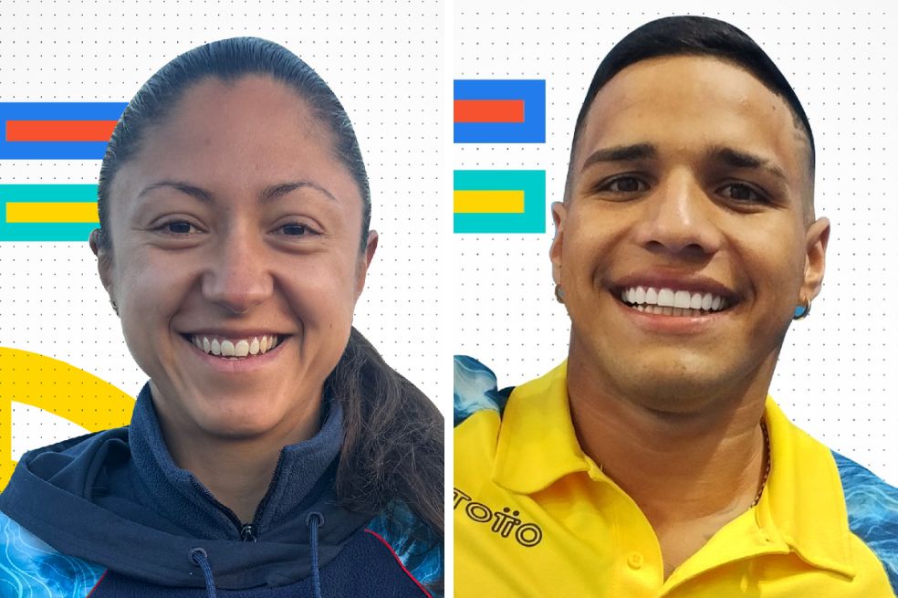 Paula Ossa y Carlos Daniel Serrano, abanderados de Colombia en los Paralímpicos
