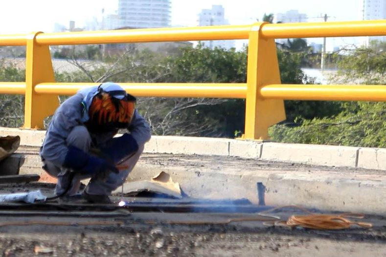 En 15 días entregarán Puente de Heredia en Cartagena