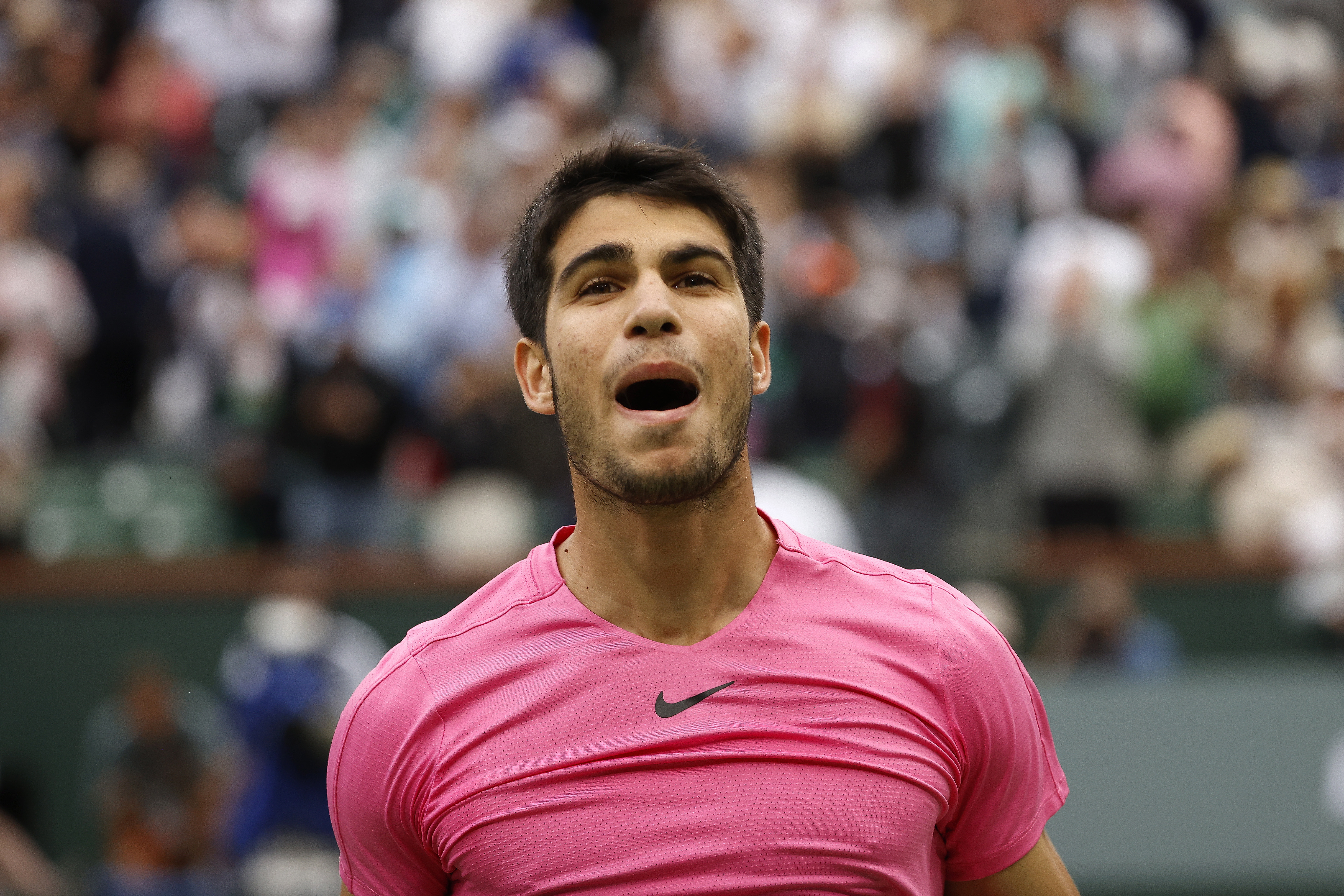 Tras su título en Indian Wells, Alcaraz tuvo un debut brillante en Miami