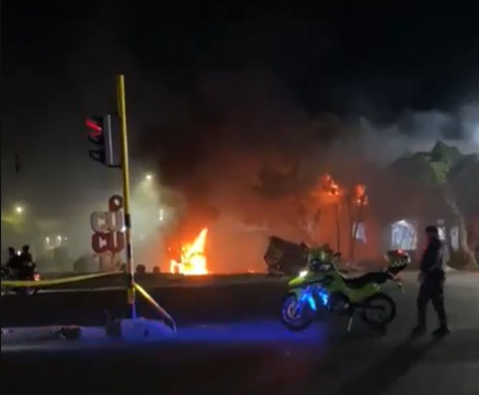 Atentado en Cúcuta: carro bomba deja ocho policías heridos frente al comando policial