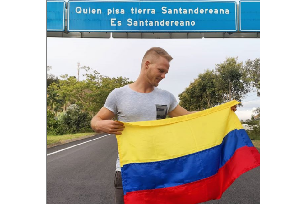 El alemán que es 100% colombiano en alma y corazón
