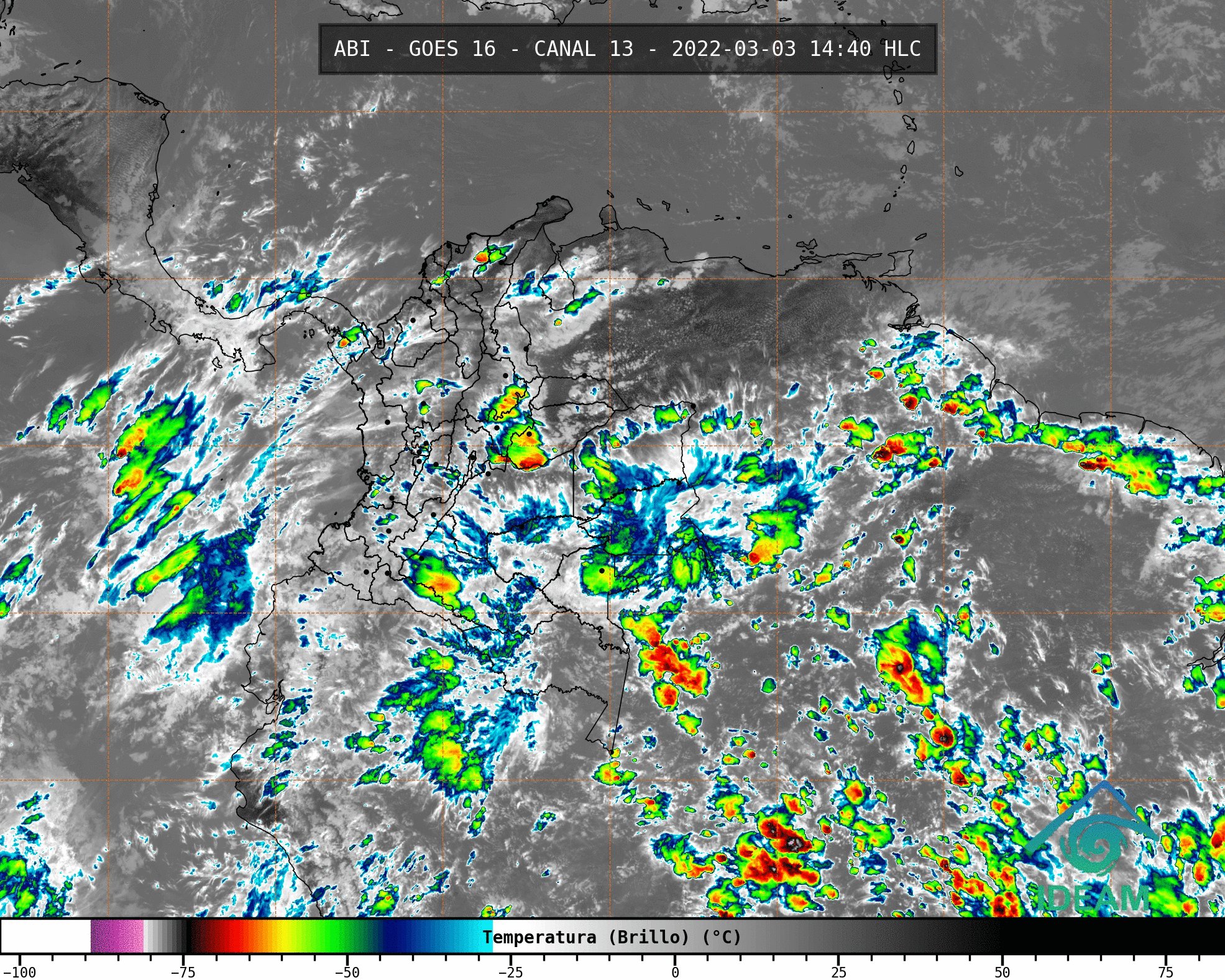 Estos son los departamentos en donde se presentarán lluvias intensas en Colombia