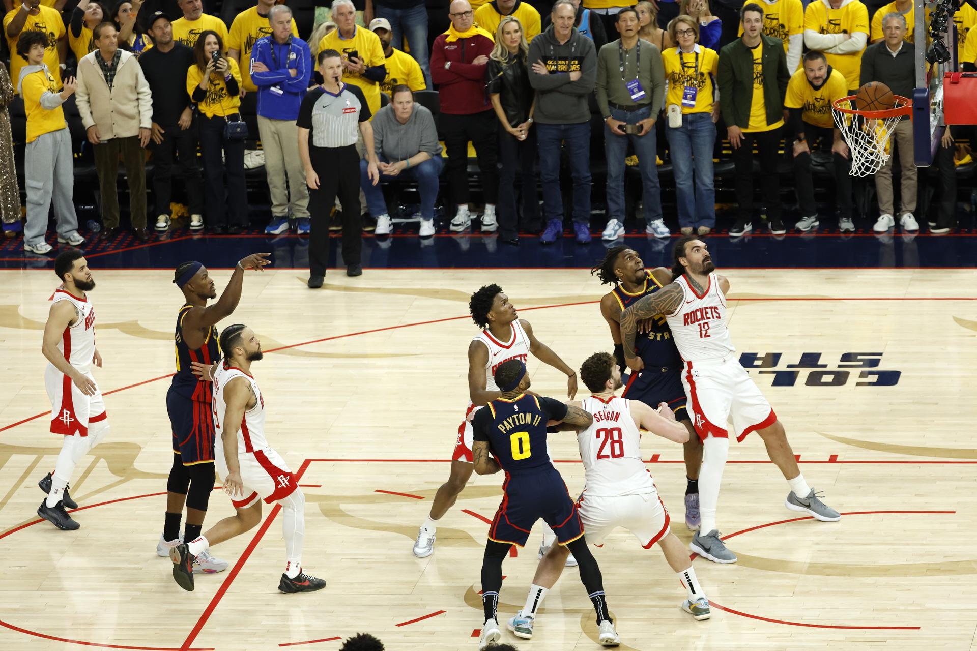 Warriors, con Jimmy Butler encendido, ponen contra las cuerdas a los Rockets