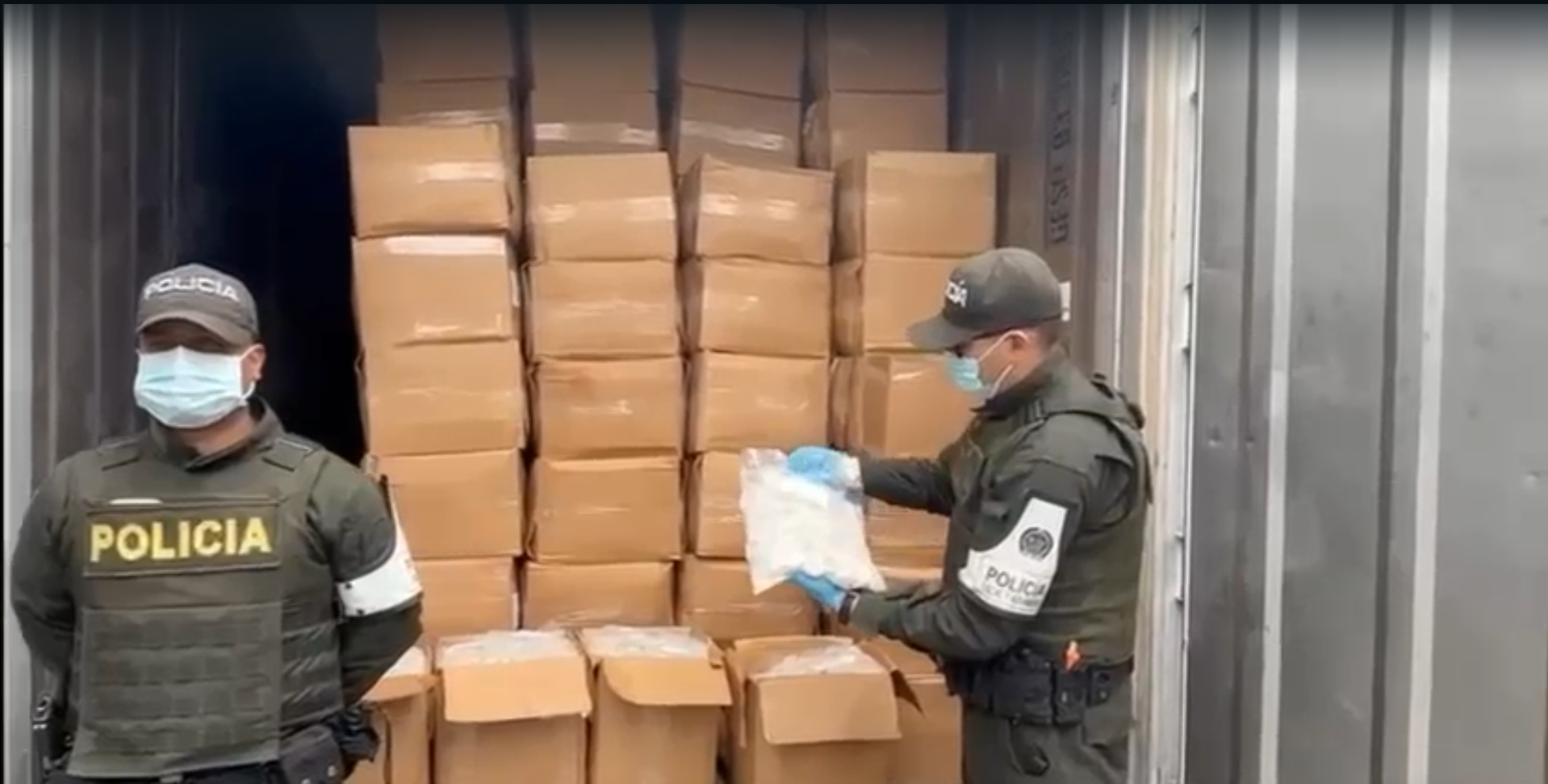 Incautan 33 toneladas de camarón de contrabando que serían vendidas en Semana Santa