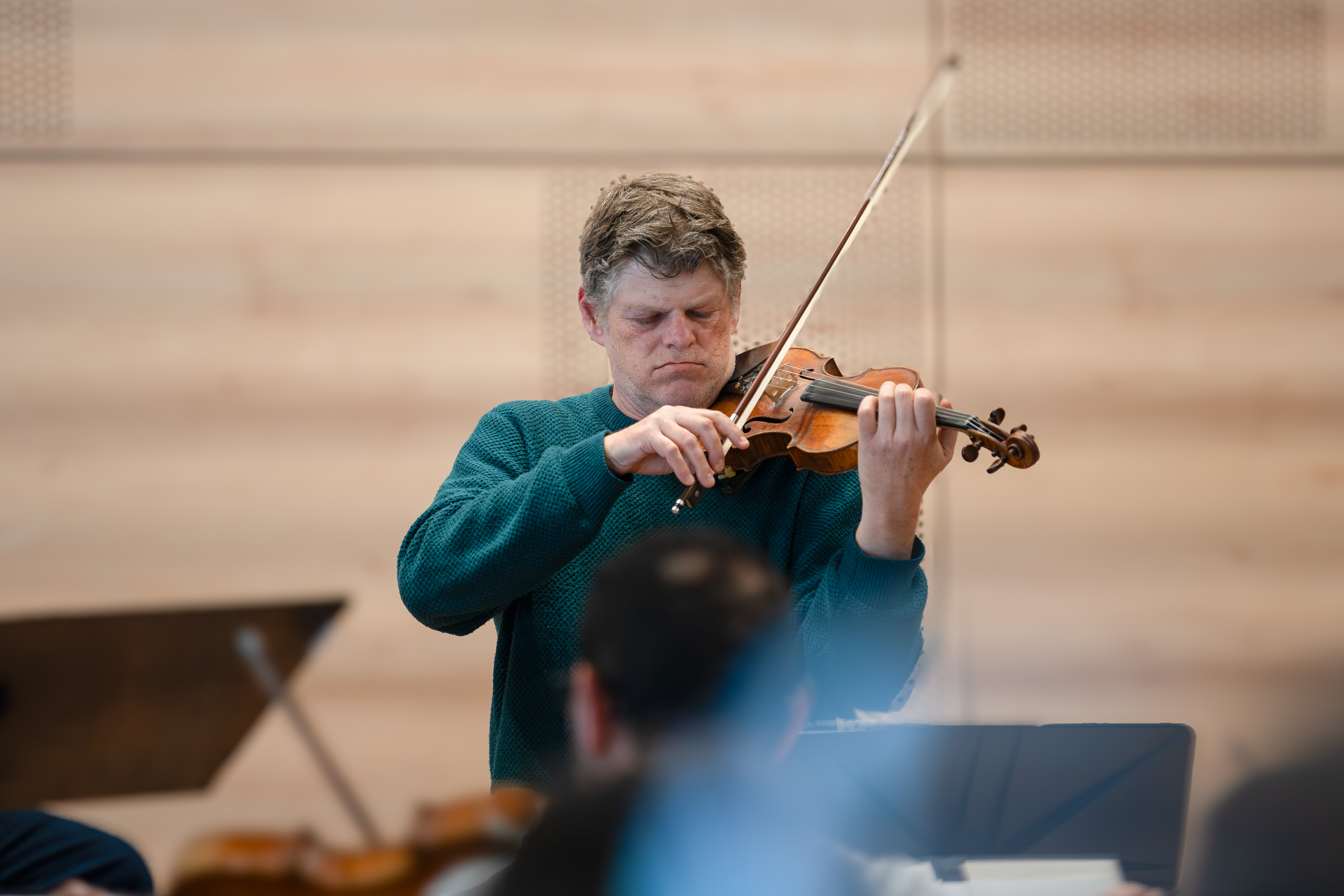 Guy Braunstein fue concertino en la Orquesta Filarmónica de Berlín, que también se presentará este año en el Teatro Mayor.