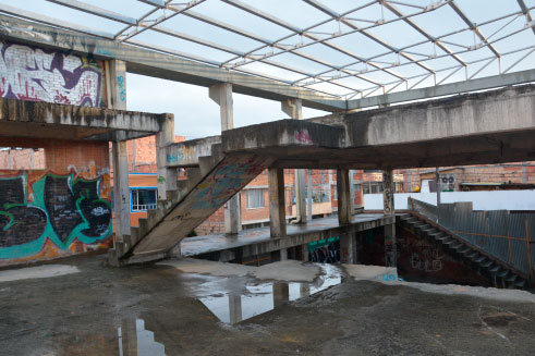 Obras abandonadas en Suba se convirtieron en lugares de actividades sexuales y delictivas