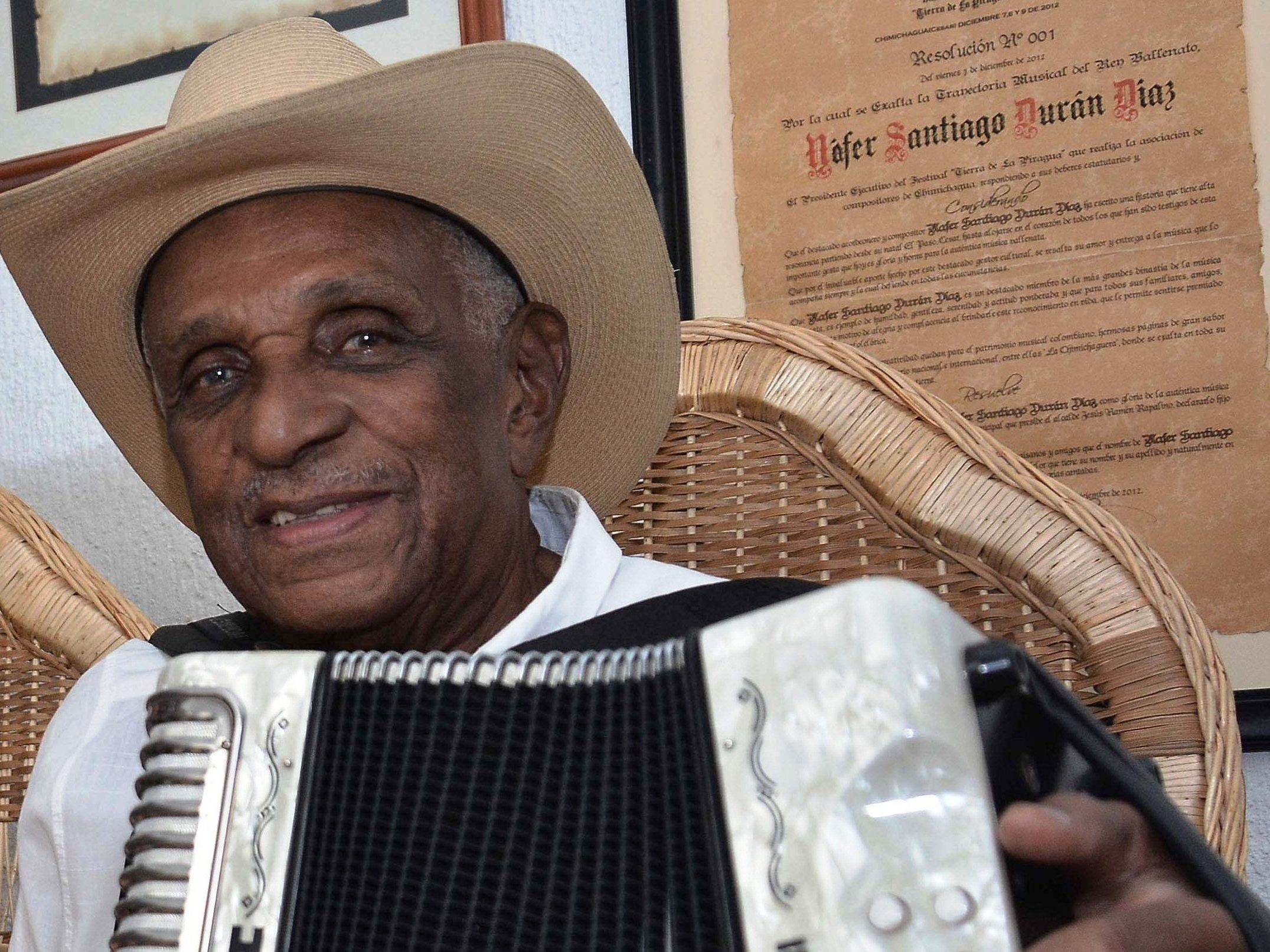 90 años del juglar vallenato Nafer Durán, el hacedor de melodías