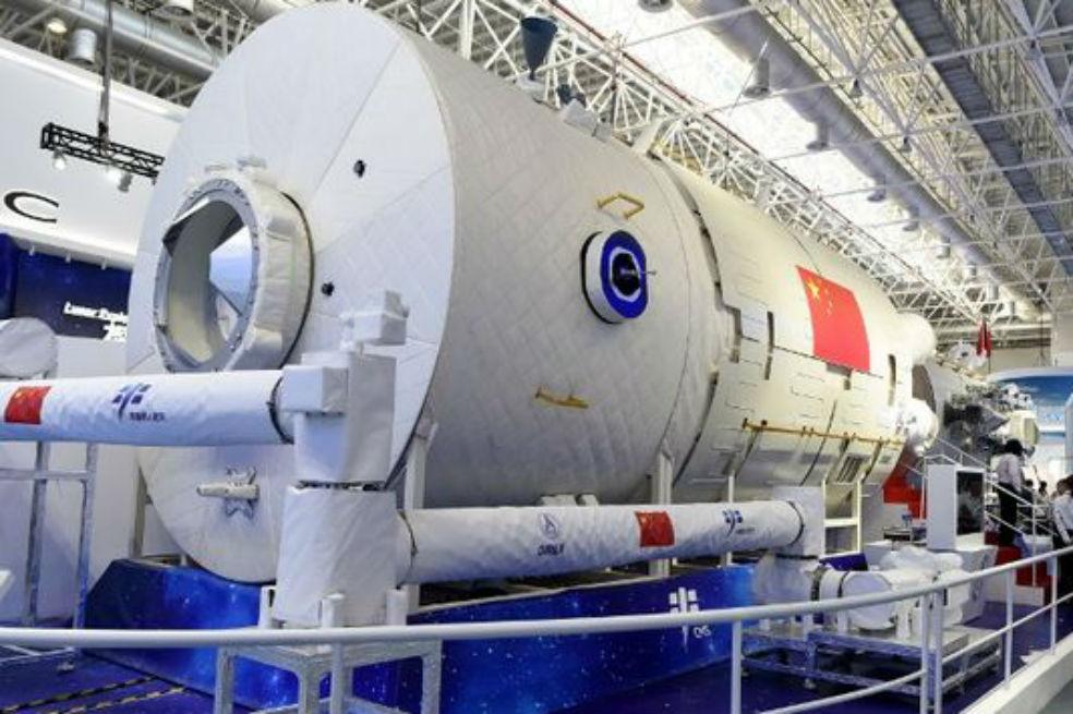 China presenta su futura estación espacial