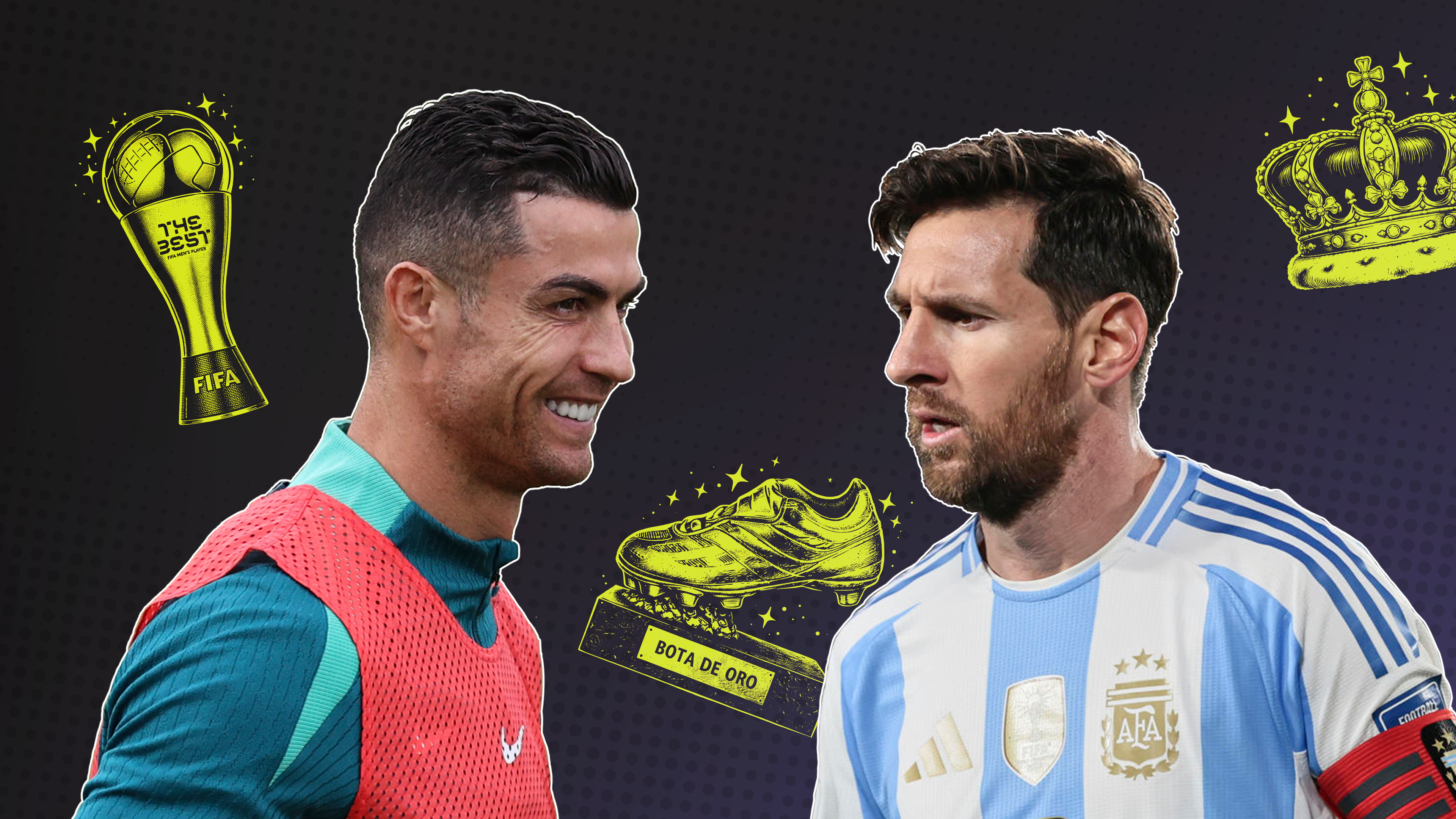 ¿Messi o Cristiano Ronaldo? ¿Cómo se decide cuál es el mejor futbolista de la historia?