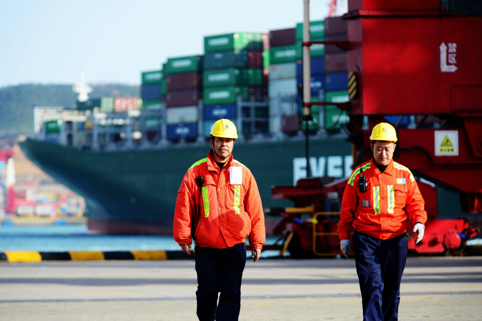 Superávit comercial de China con Estados Unidos se disparó en primer trimestre