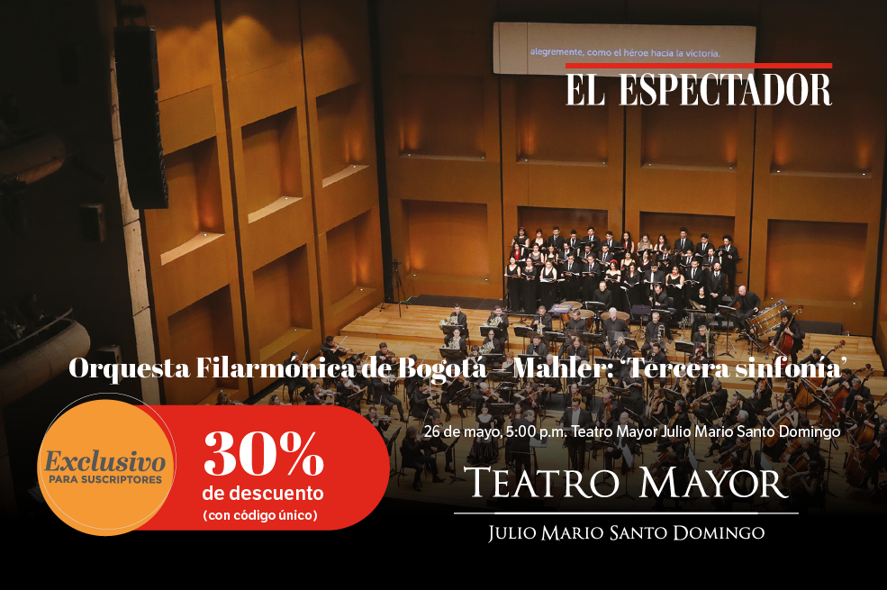 Orquesta Filarmónica de Bogotá celebra el aniversario 14 del Teatro Mayor