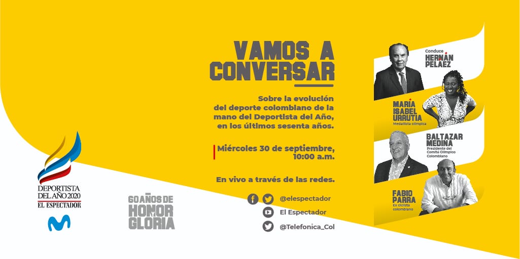 Deportista del Año de El Espectador y Movistar, seis décadas de gloria