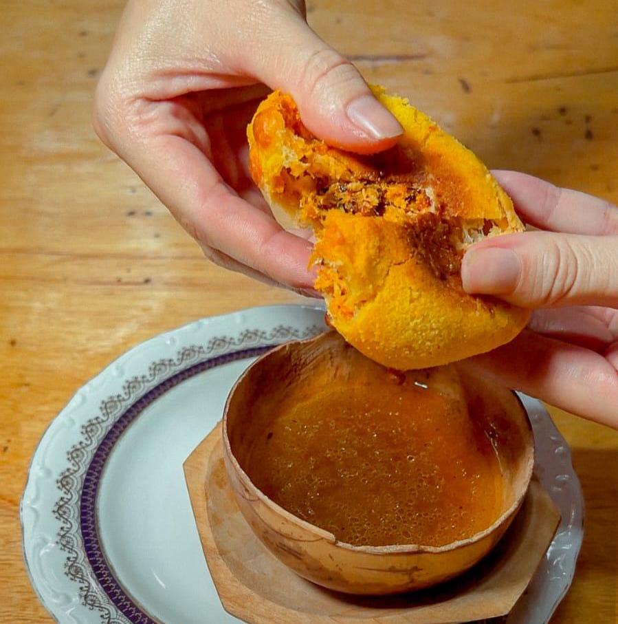 Pandebono de gallina