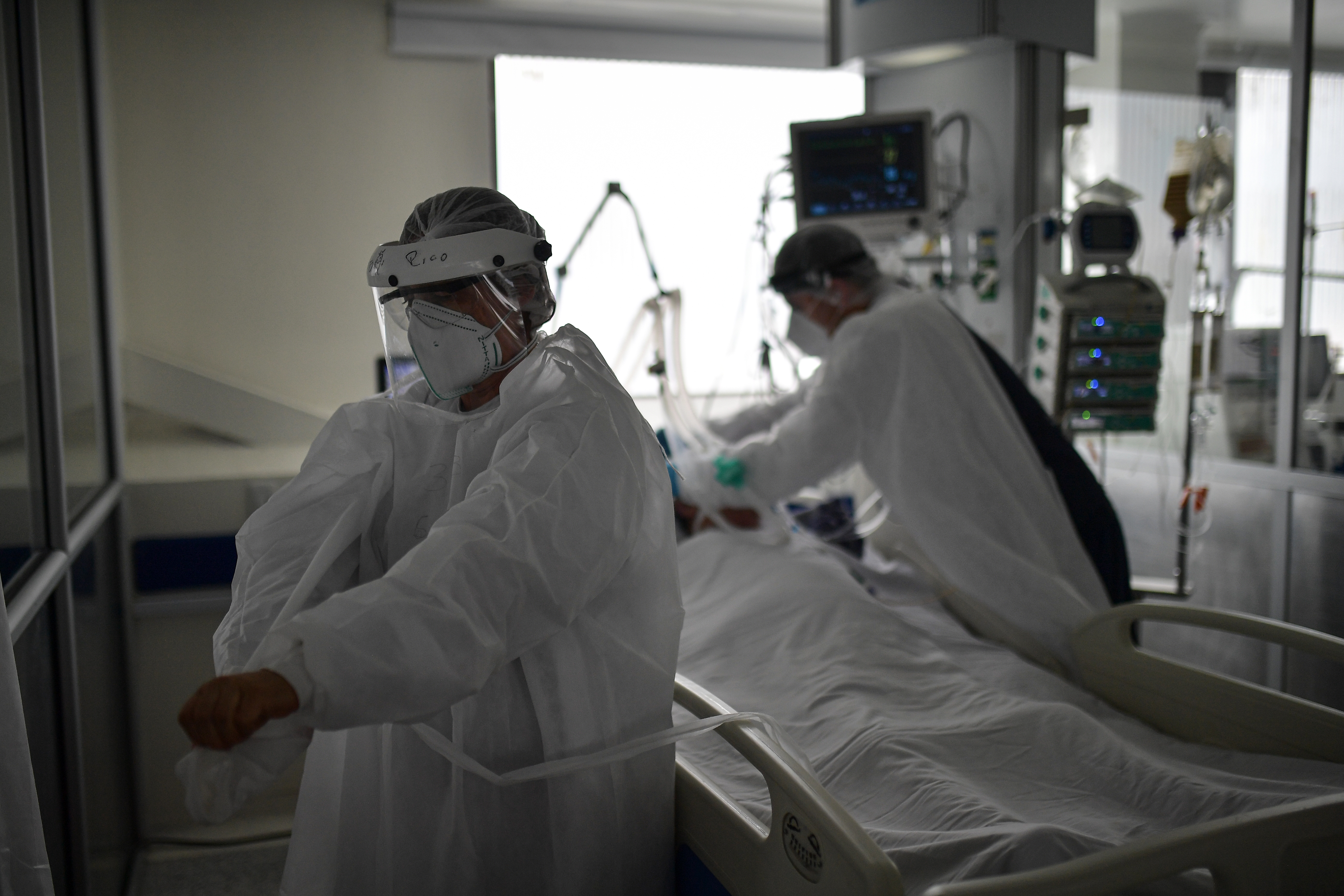 Unidad de cuidados intensivos UCI de este hospital ubicado al sur de Bogotá