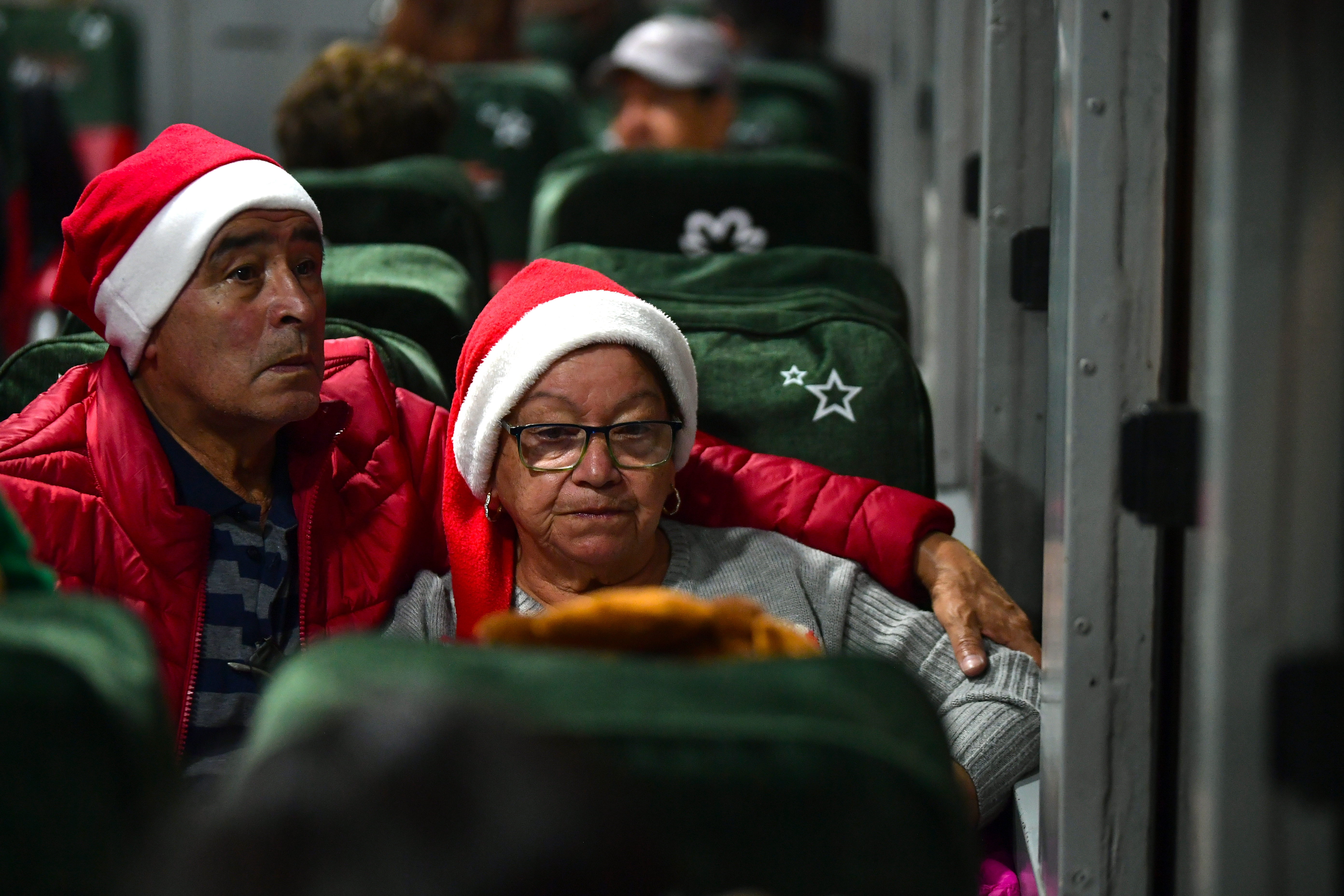 Tren de la Sabana en época decembrina